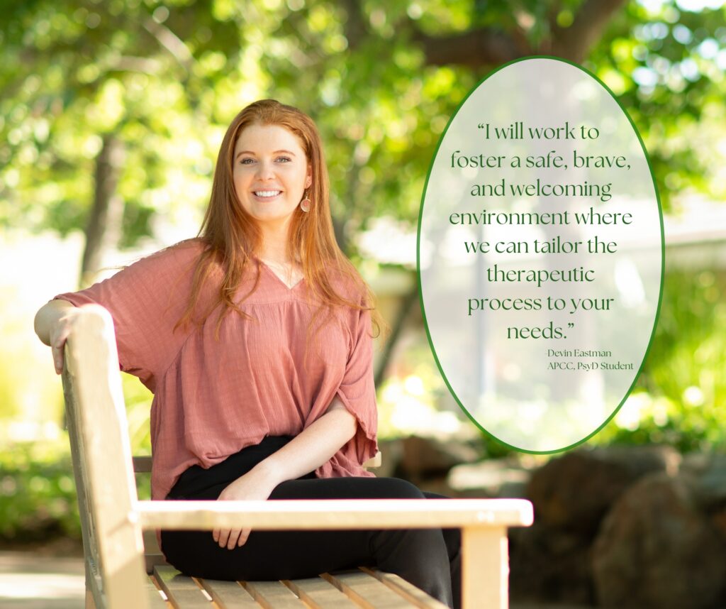 A red hair woman sitting on a bench during a brand photography photoshoot.